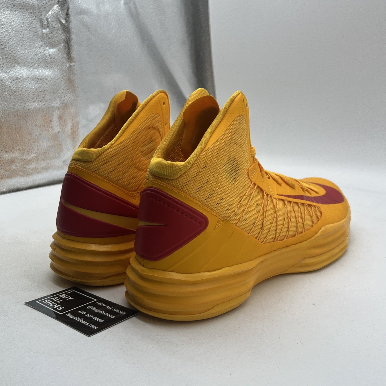 Size 13.5 - Nike Hyperdunk 2012+ China Away (524934-701)