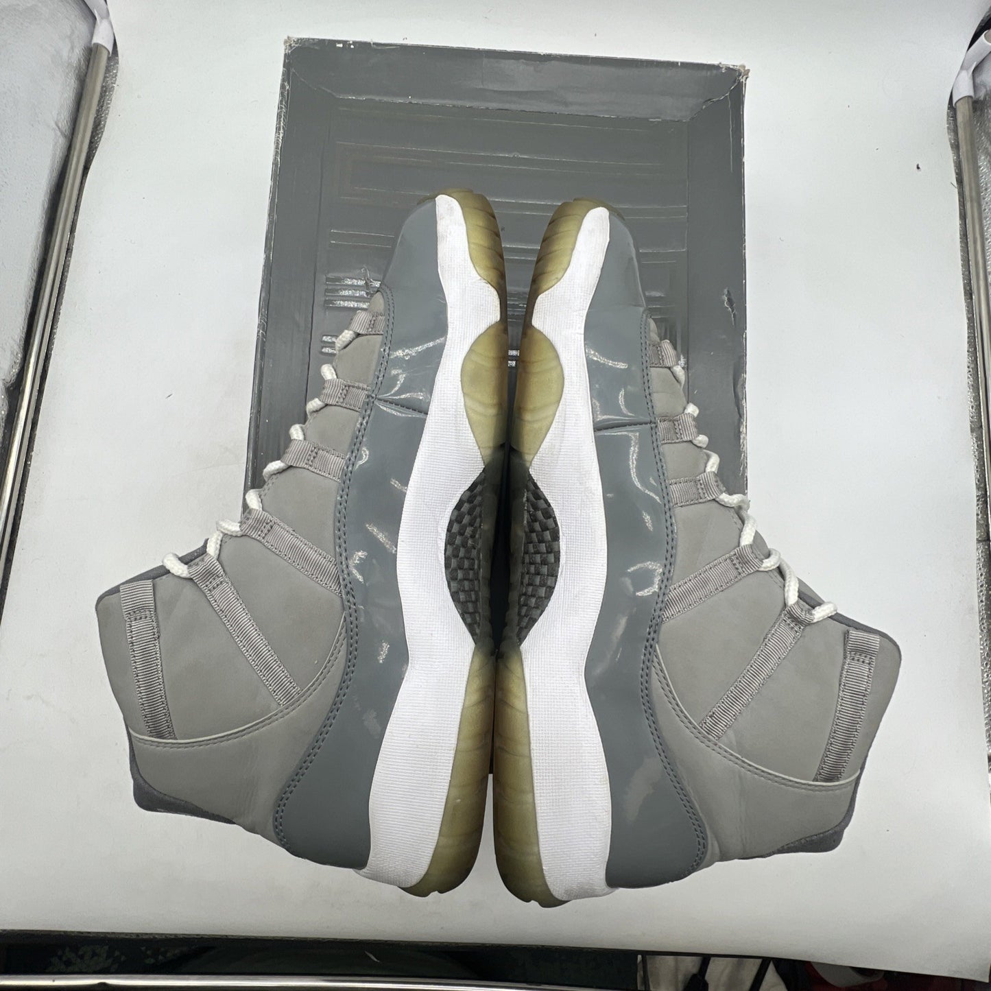 Size 14 - Air Jordan 11 Retro 2010 Cool Grey (378037-001)
