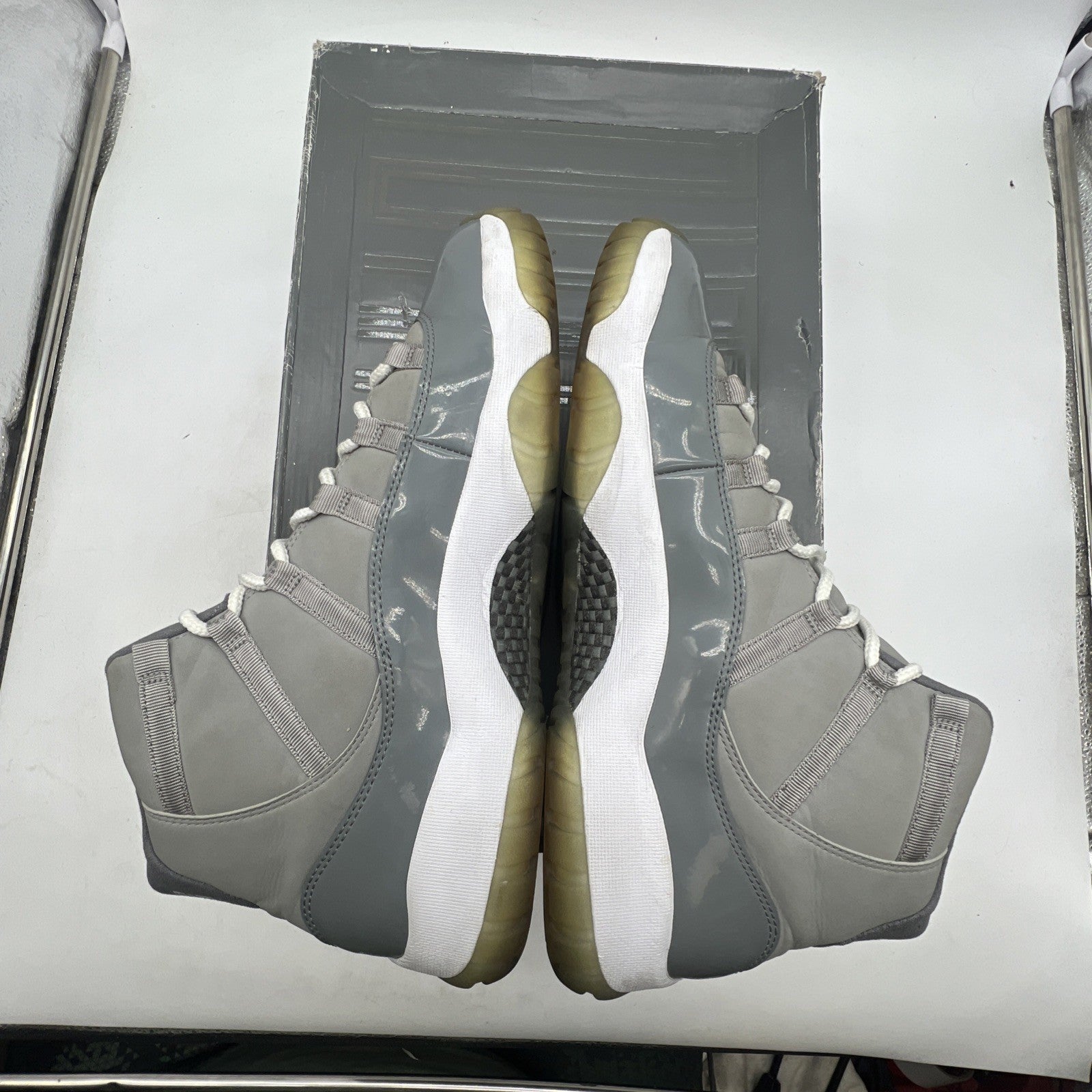 Size 14 - Air Jordan 11 Retro 2010 Cool Grey (378037-001)