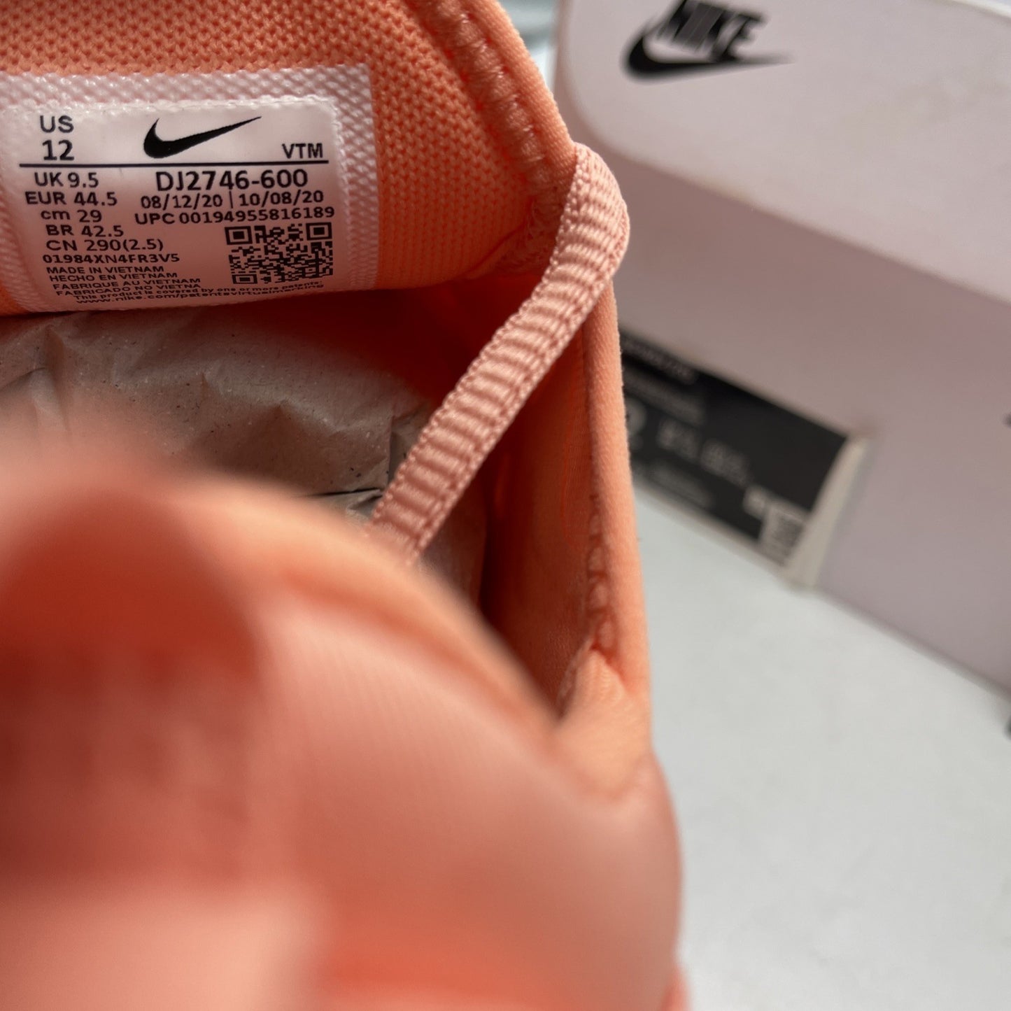 Size 12W - Nike Air Max 270 Crimson Bliss (DJ2746-600)