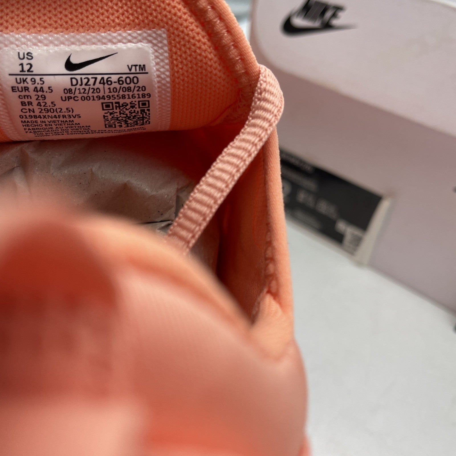 Size 12W - Nike Air Max 270 Crimson Bliss (DJ2746-600)