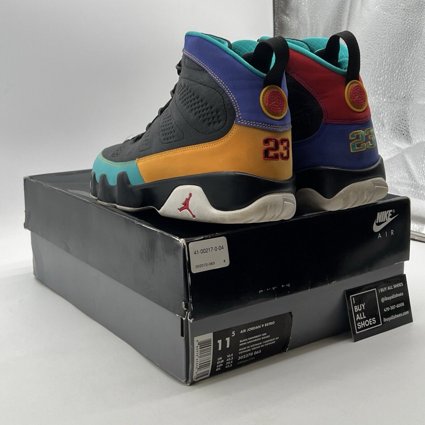 Size 11.5 - Air Jordan 9 Retro Dream It, Do It (302370-065)