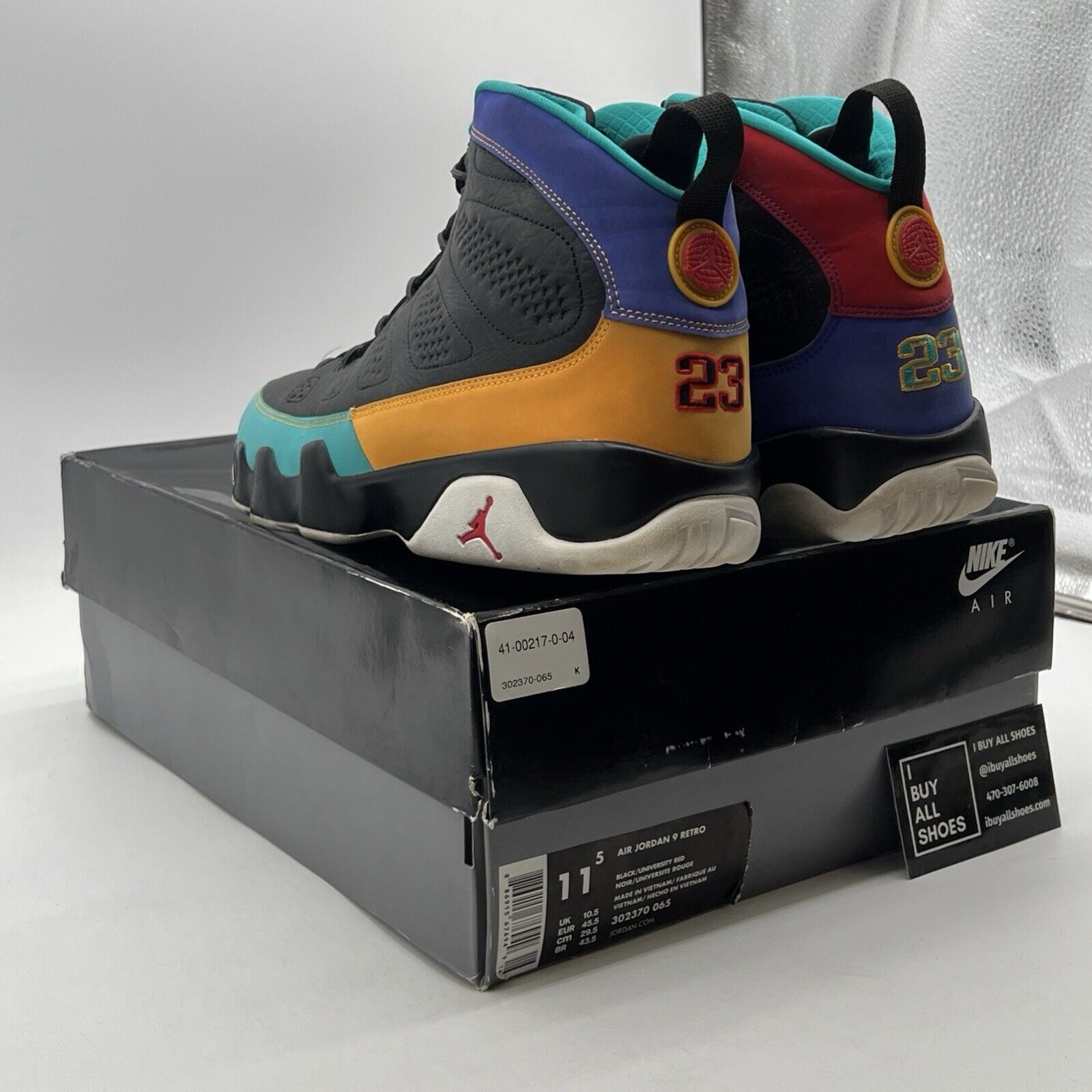 Size 11.5 - Air Jordan 9 Retro Dream It, Do It (302370-065)