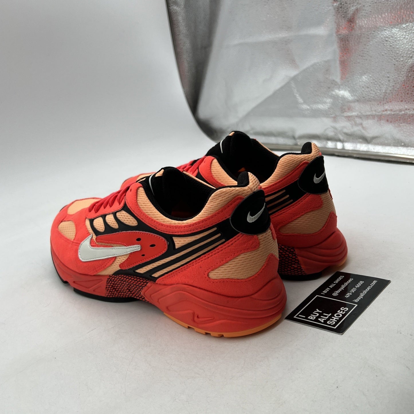 Size 12.5 - Nike Air Ghost Racer Bright Crimson (CT1515-600)