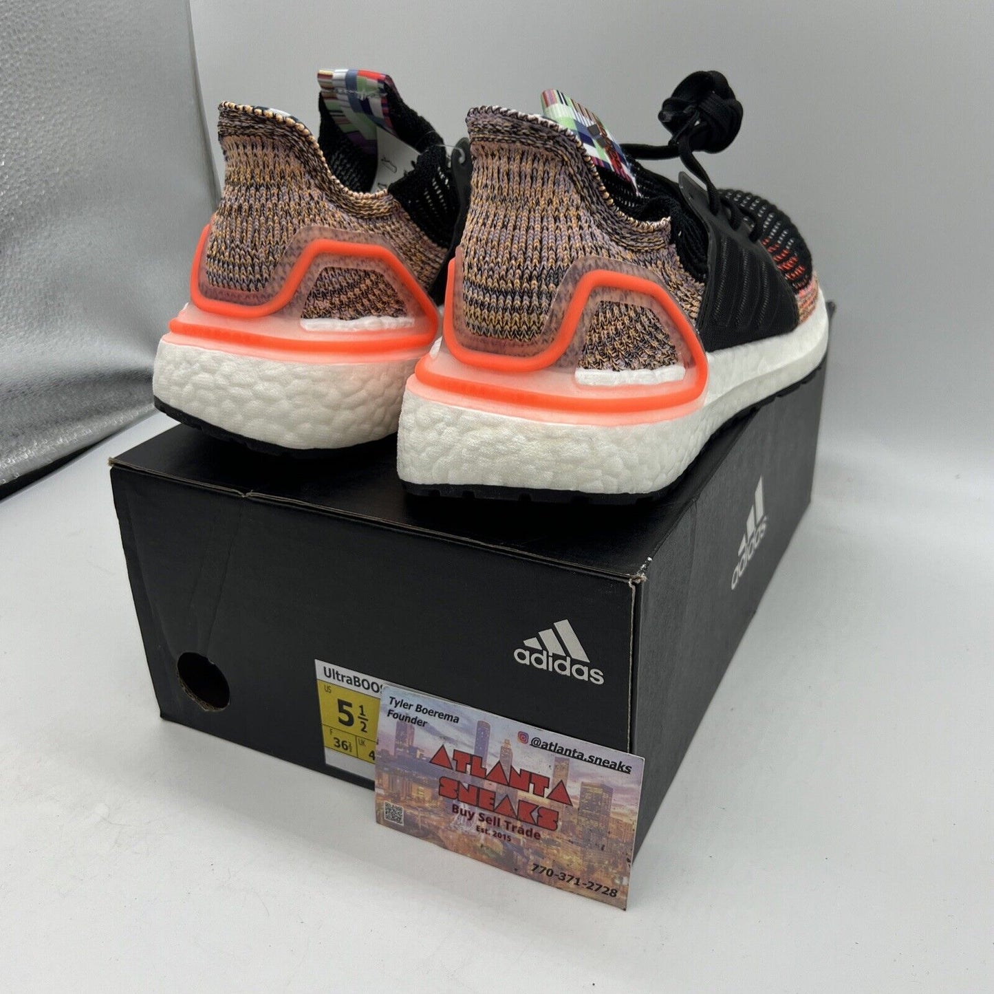 adidas Wmns UltraBoost 19 'Solar Orange' G54017 Brand New Og All Size 5.5