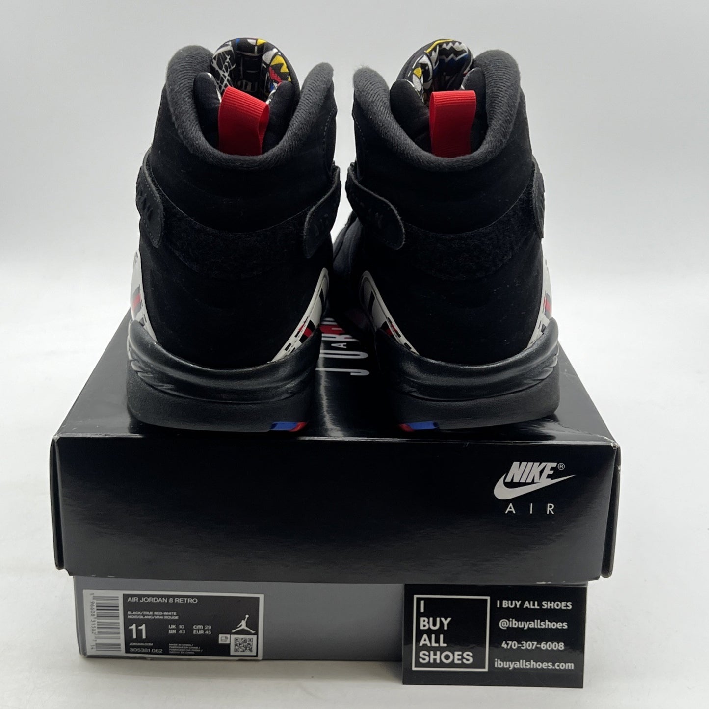 Size 11 - Air Jordan 8 Retro Mid Playoff (305381-062)