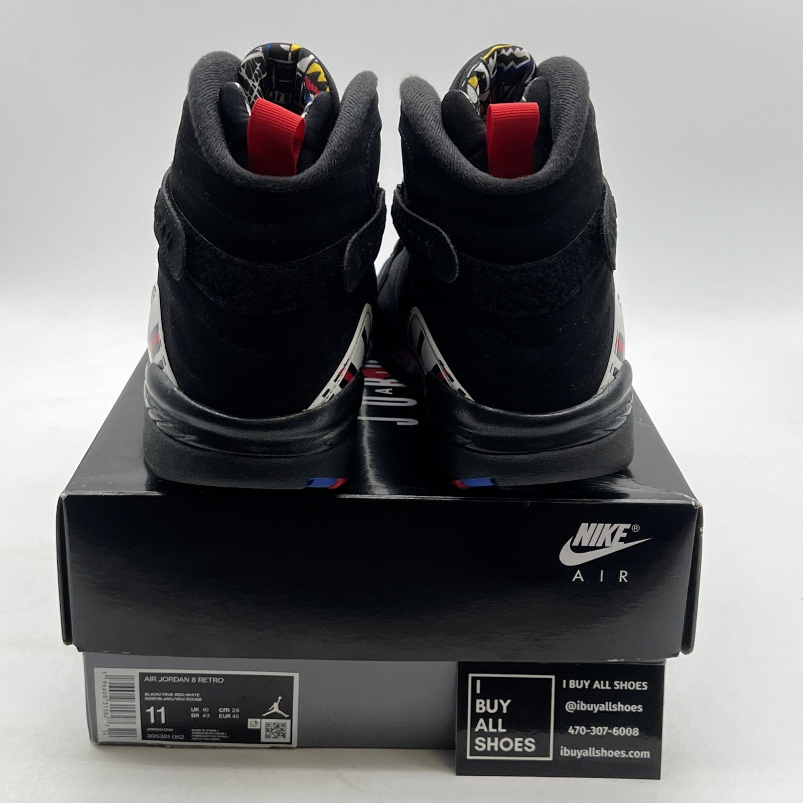 Size 11 - Air Jordan 8 Retro Mid Playoff (305381-062)