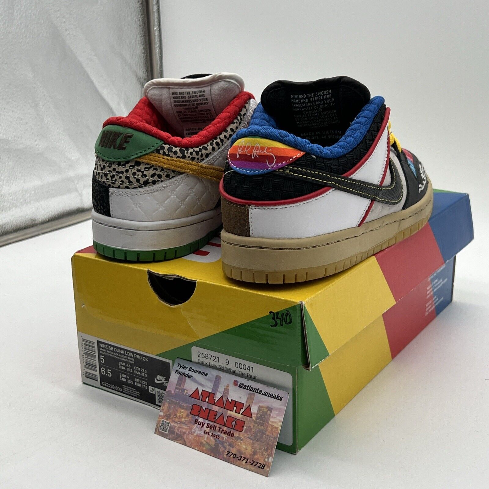 Size 5 - Nike SB Dunk Low What The Paul Leather Suede (CZ2239-600)