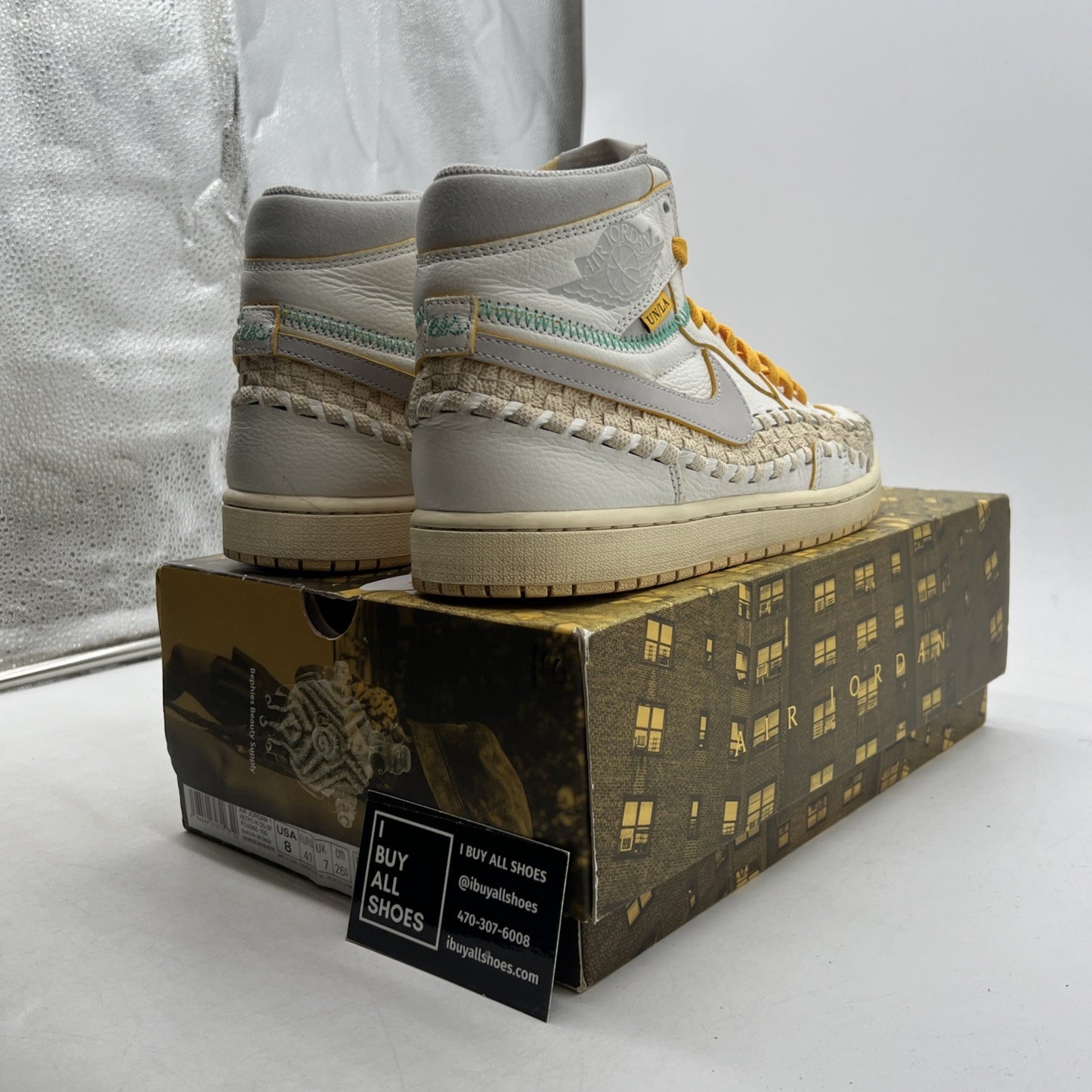 Size 8 - Union LA x Bephie's Beauty Supply x Air Jordan 1 Retro OG SP 'Summer of