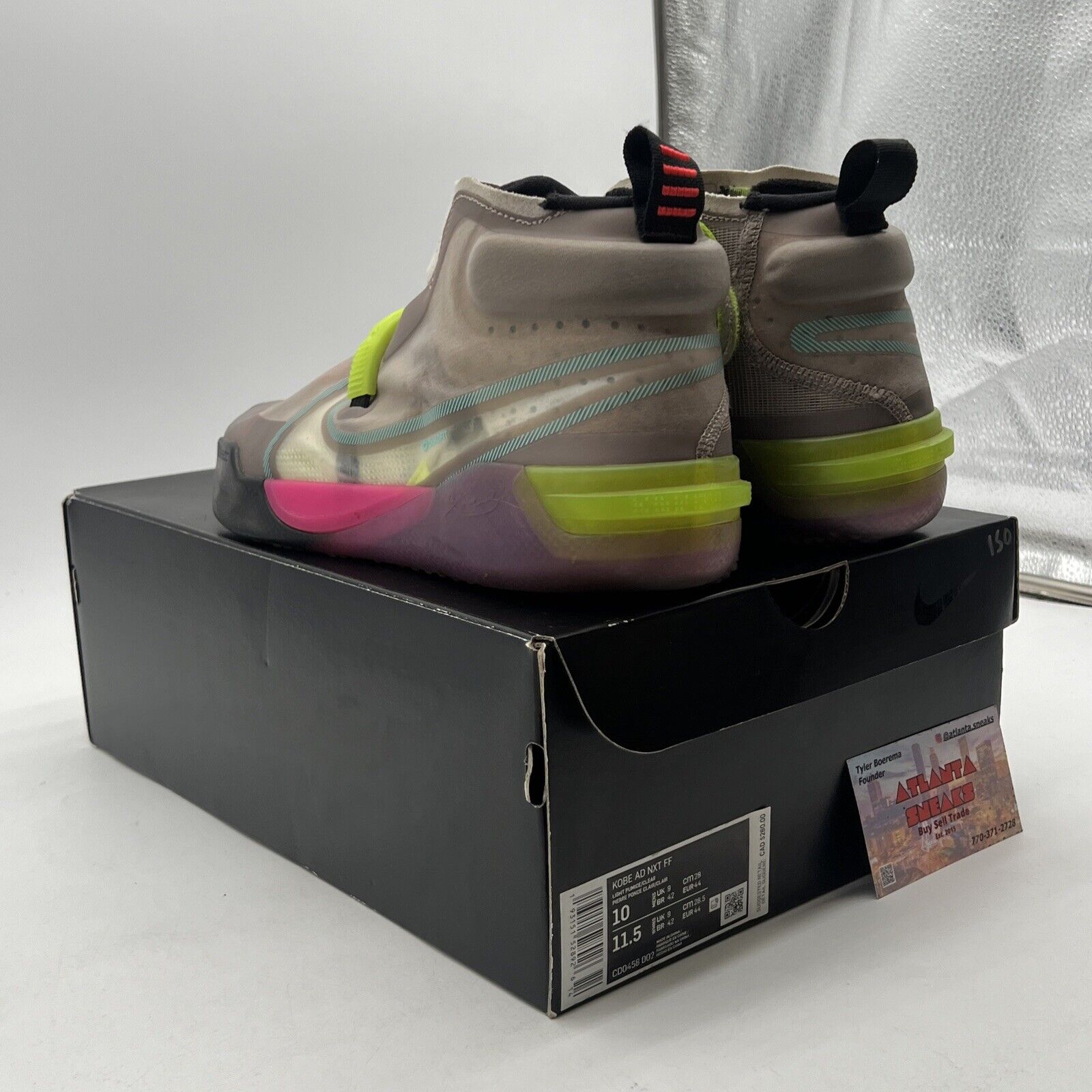 Size 10 - Nike Kobe AD NXT 360 FastFit Multi-Color (CD0458-002)