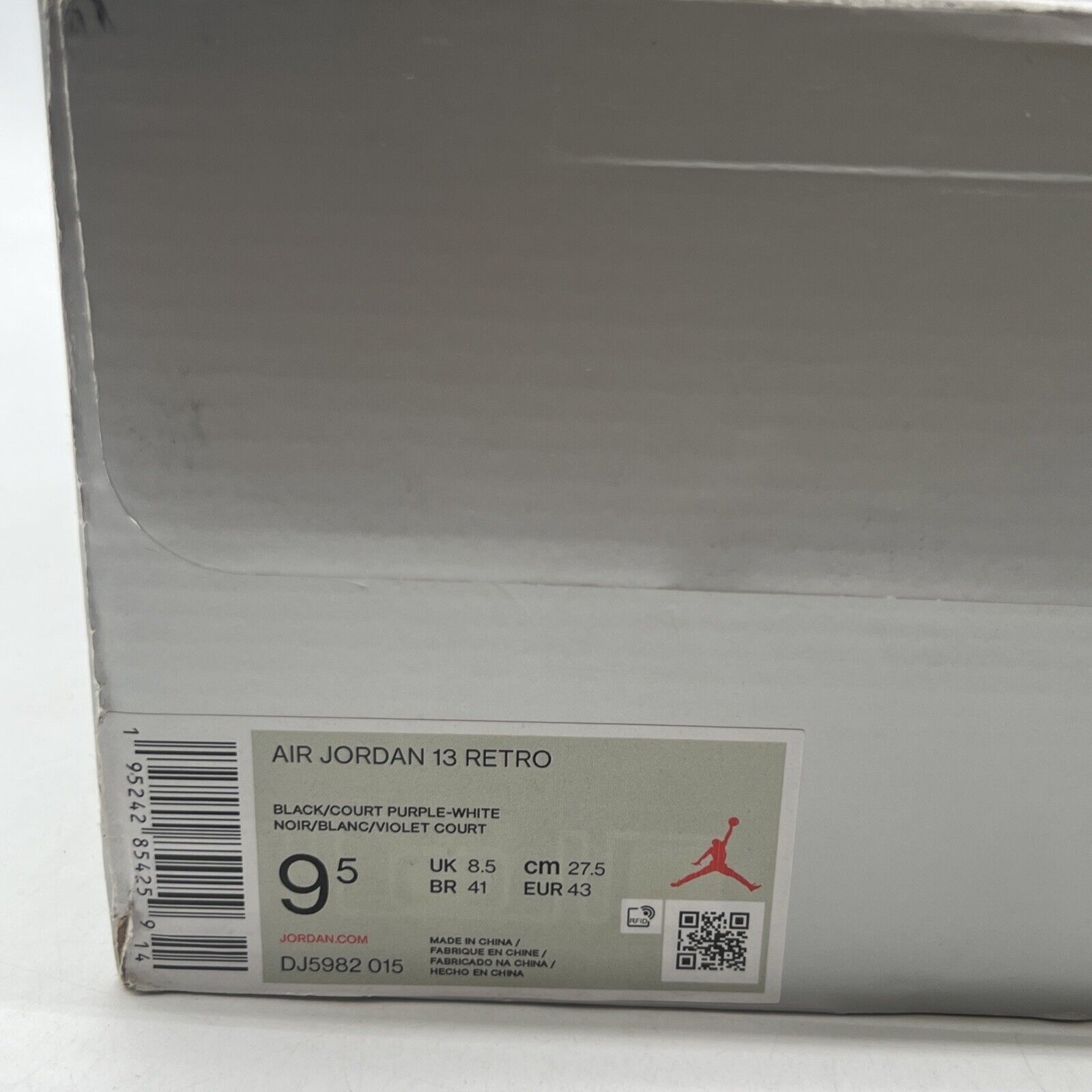 Size 9.5 - Air Jordan 13 Retro Court Purple (DJ5982-015)