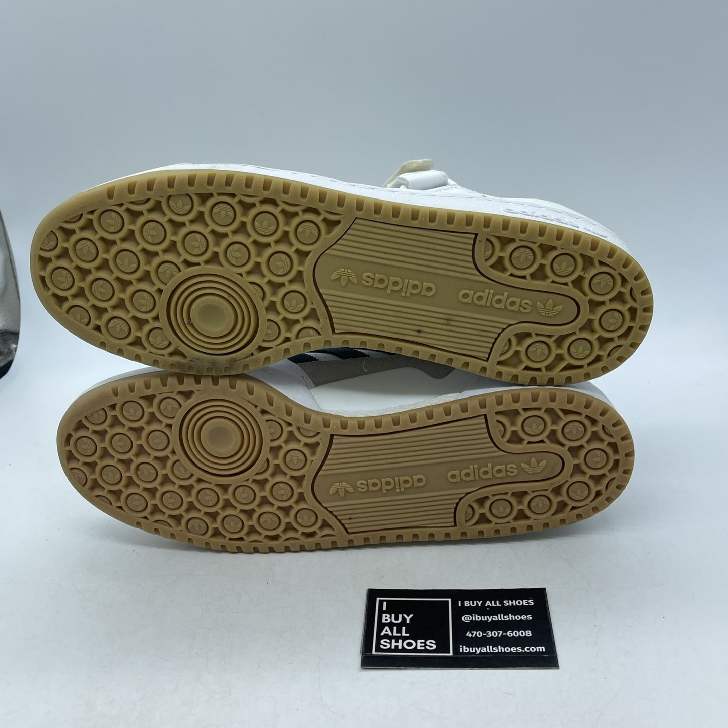 Size 11 - adidas Forum Low White Crew Navy (GY2648)