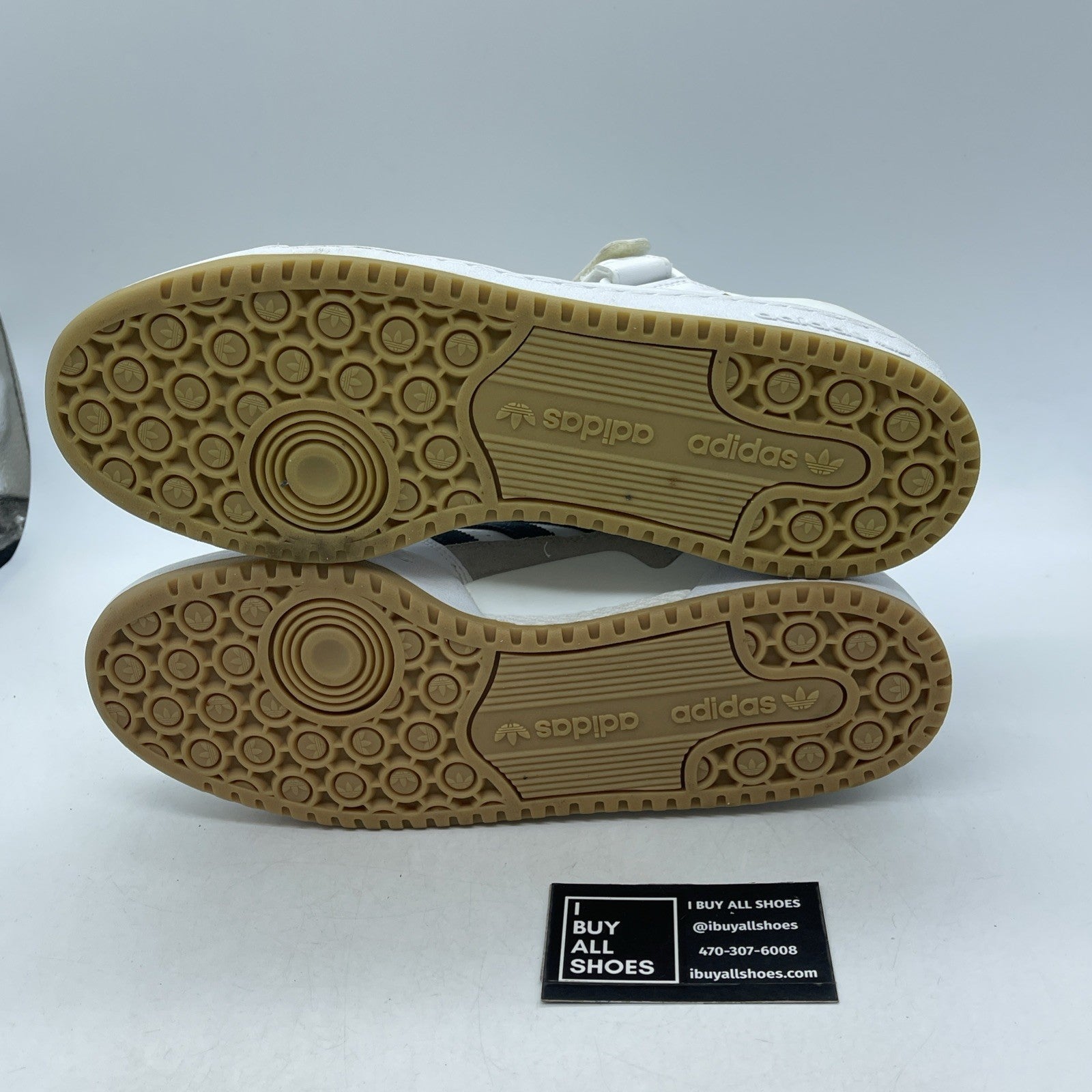 Size 11 - adidas Forum Low White Crew Navy (GY2648)