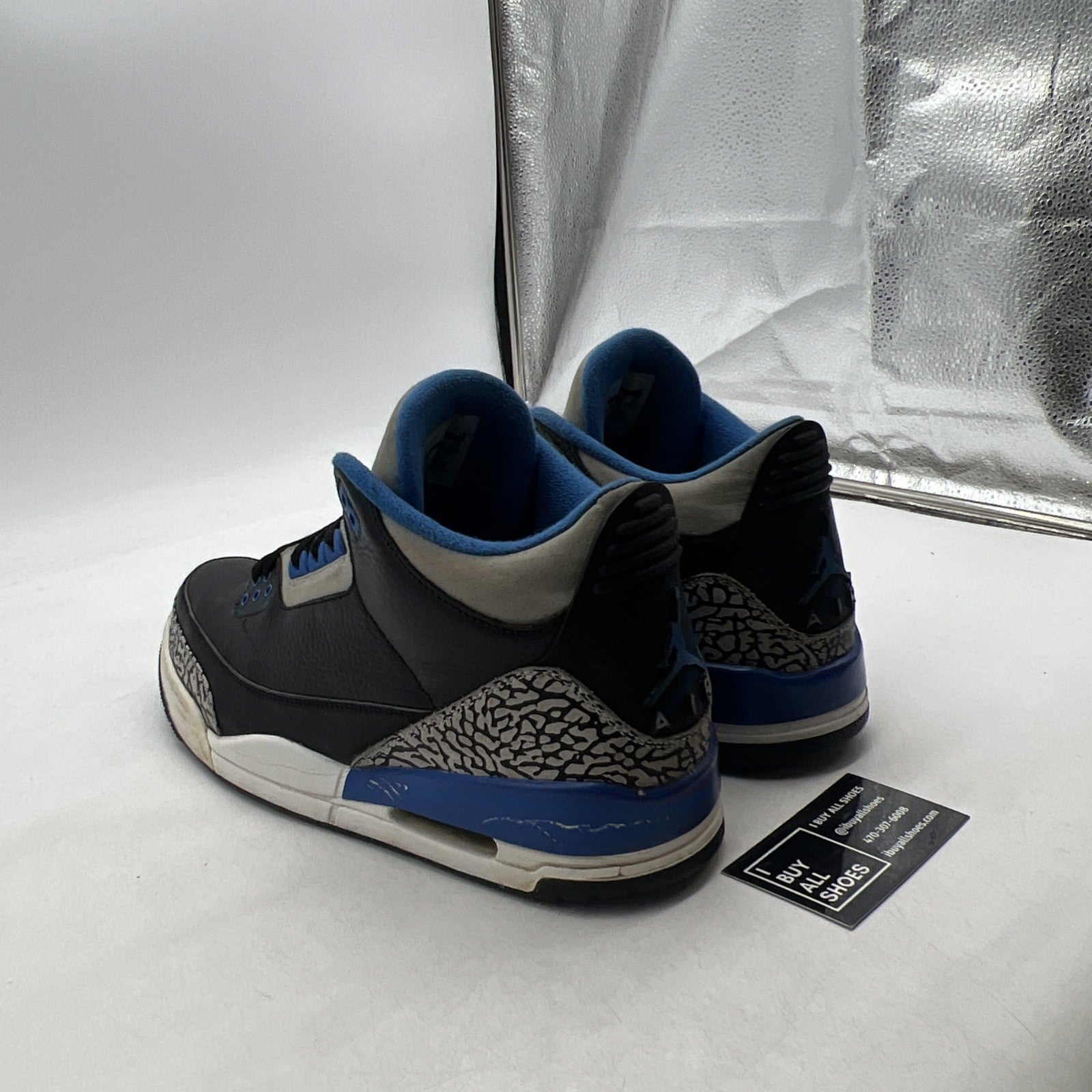 Size 12 - Air Jordan 3 Retro Sport Blue (136064-007)