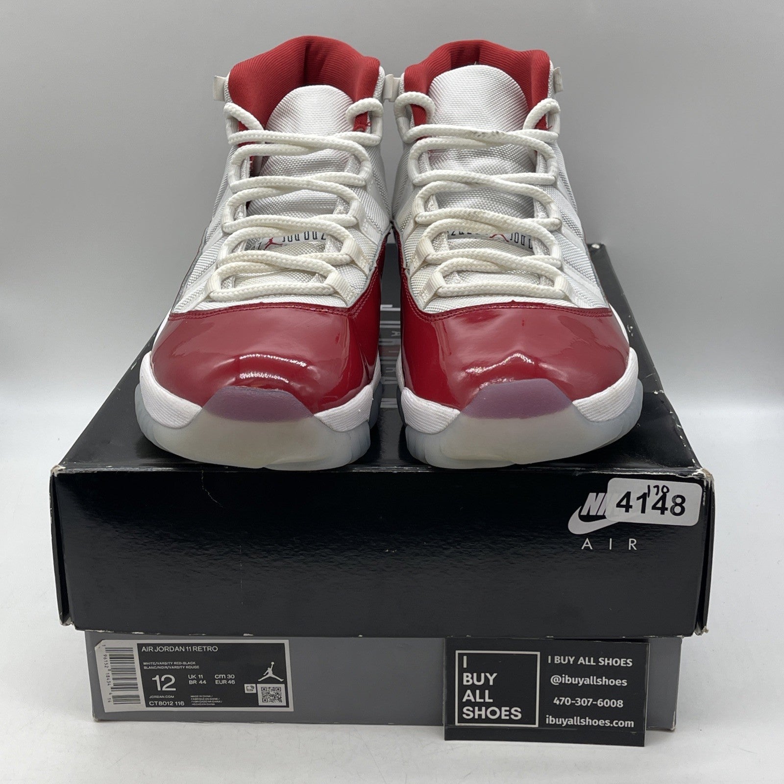 Size 12 - Air Jordan 11 Retro High Cherry (CT8012-116)