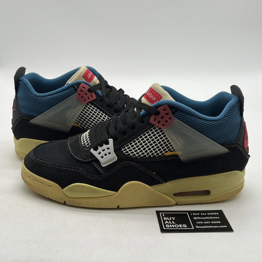 Size 13 - Air Jordan 4 Retro x Union LA Mid Off Noir (DC9533-001)