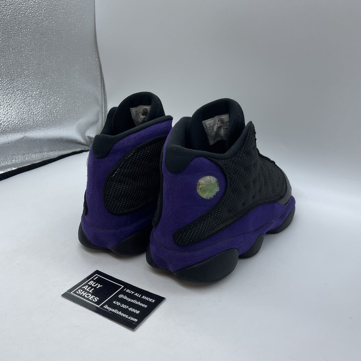 Size 11 - Jordan 13 Retro Court Purple Black Suede Leather (DJ5982-015)