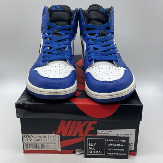 Size 12 - Air Jordan 1 Retro High OG Game Royal 2018 (555088-403)