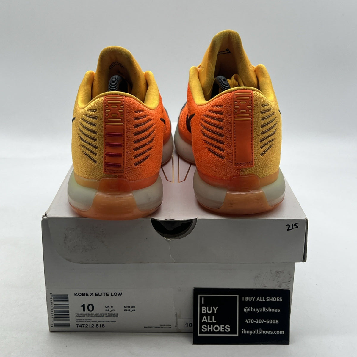 Size 10 - Nike Kobe 10 Elite Rivalry (747212-818)
