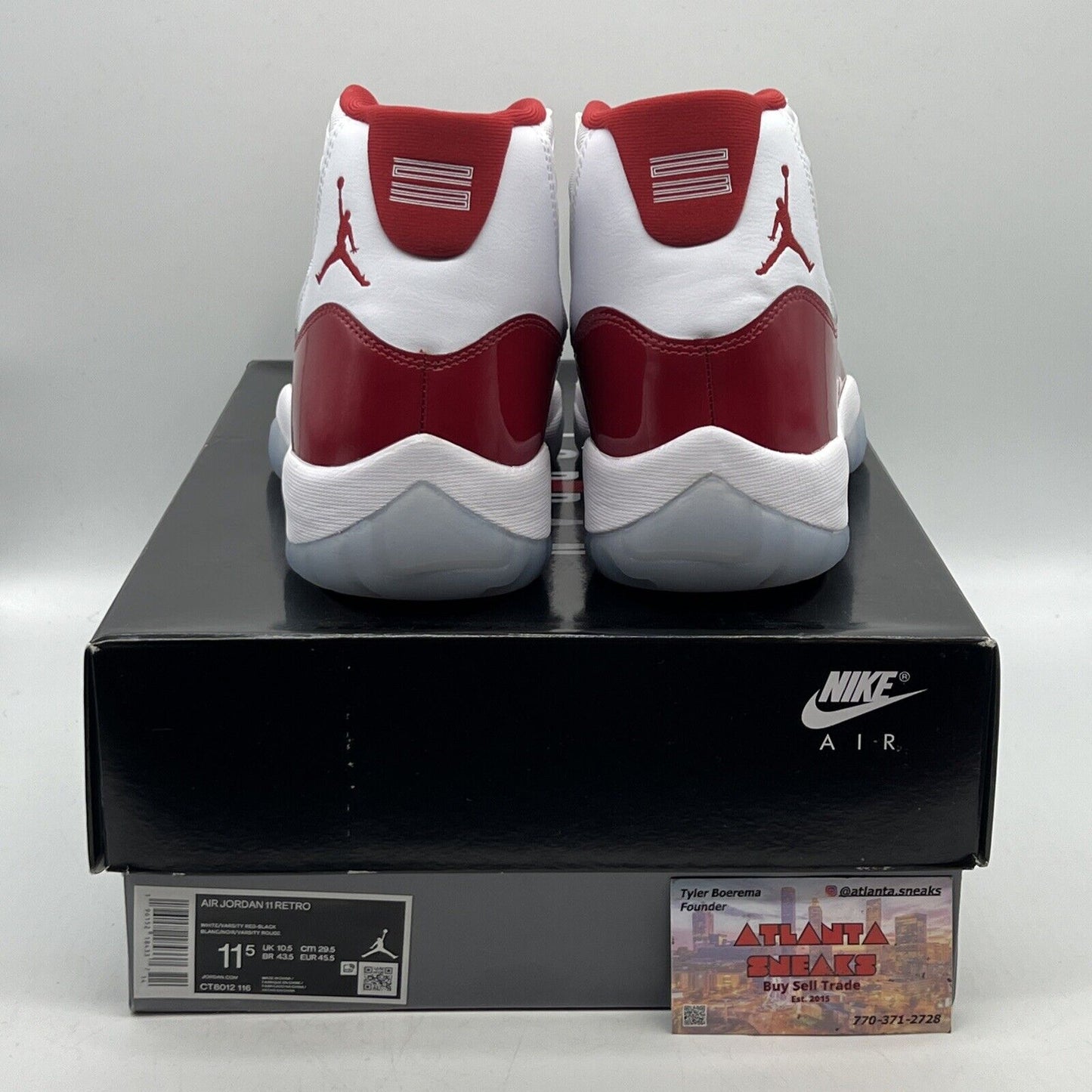 Size 11.5 - Jordan 11 Retro High Cherry Brand New Og All