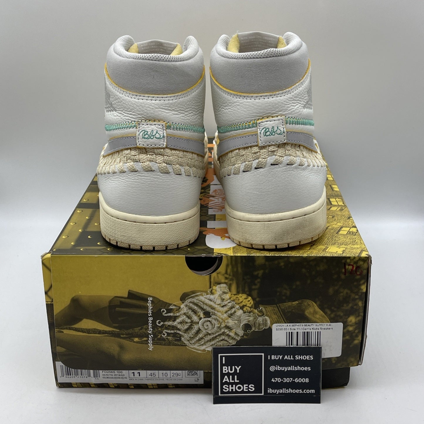 Size 11 - Union LA x Bephie's Beauty Supply x Air Jordan 1 Retro (FD2565-100)