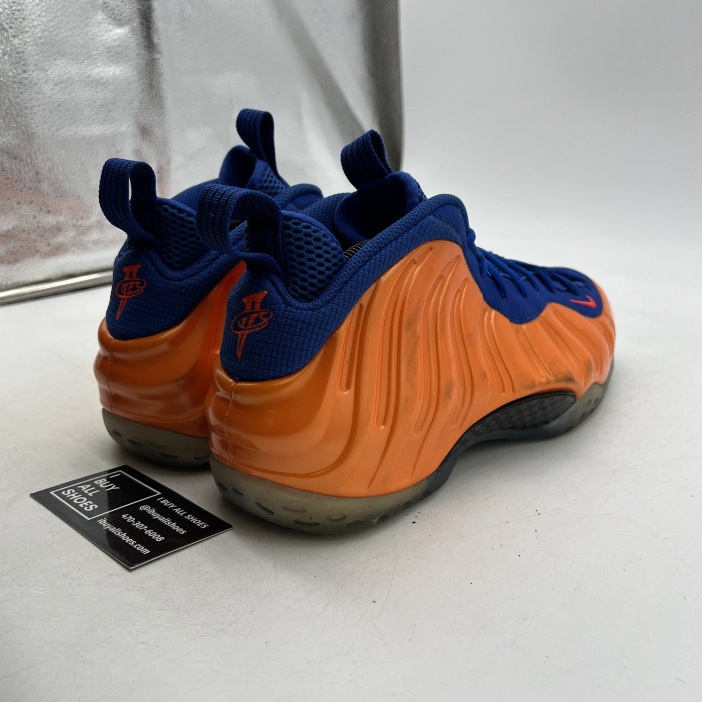 Size 11 - Nike Air Foamposite One Knicks (314996-801)