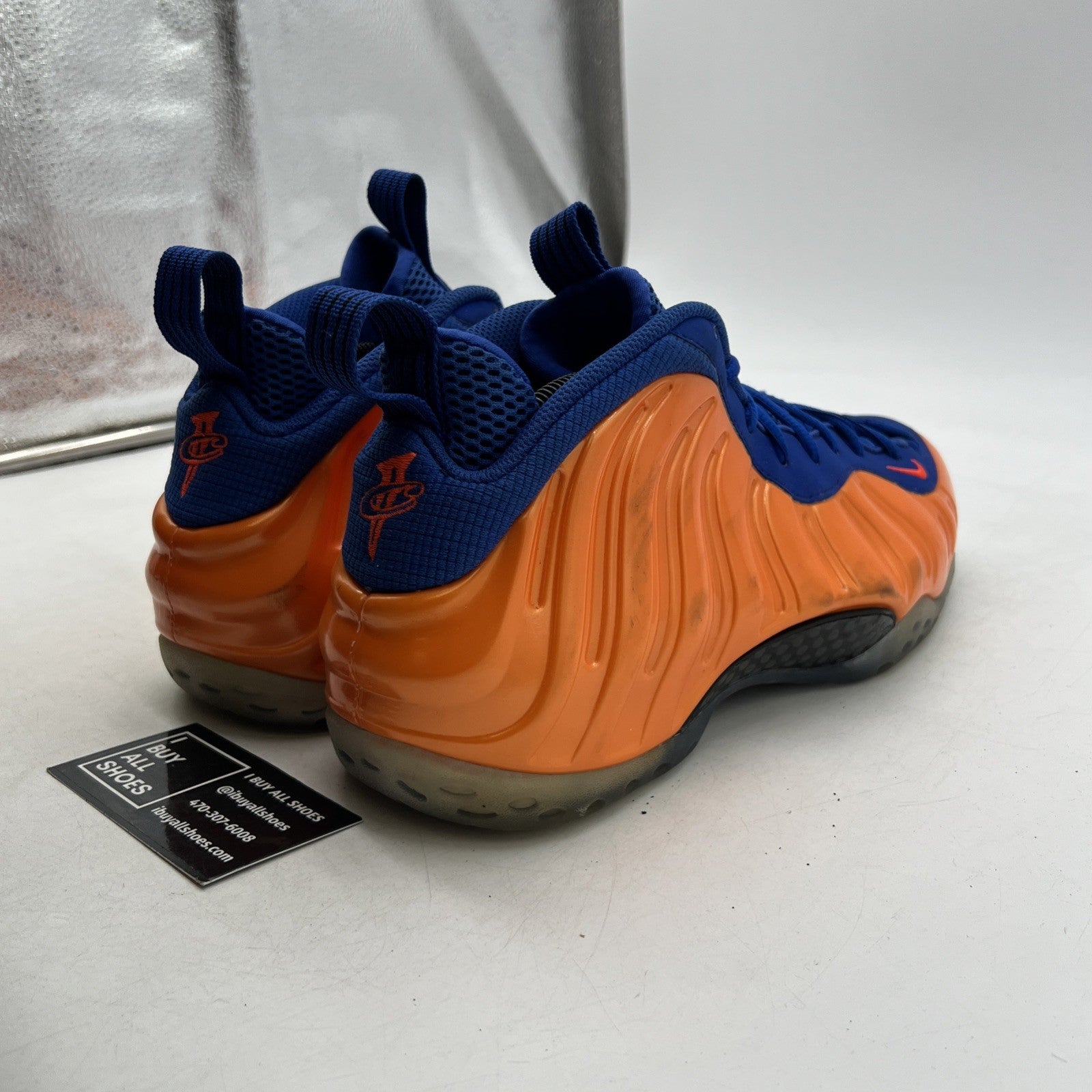 Size 11 - Nike Air Foamposite One Knicks (314996-801)
