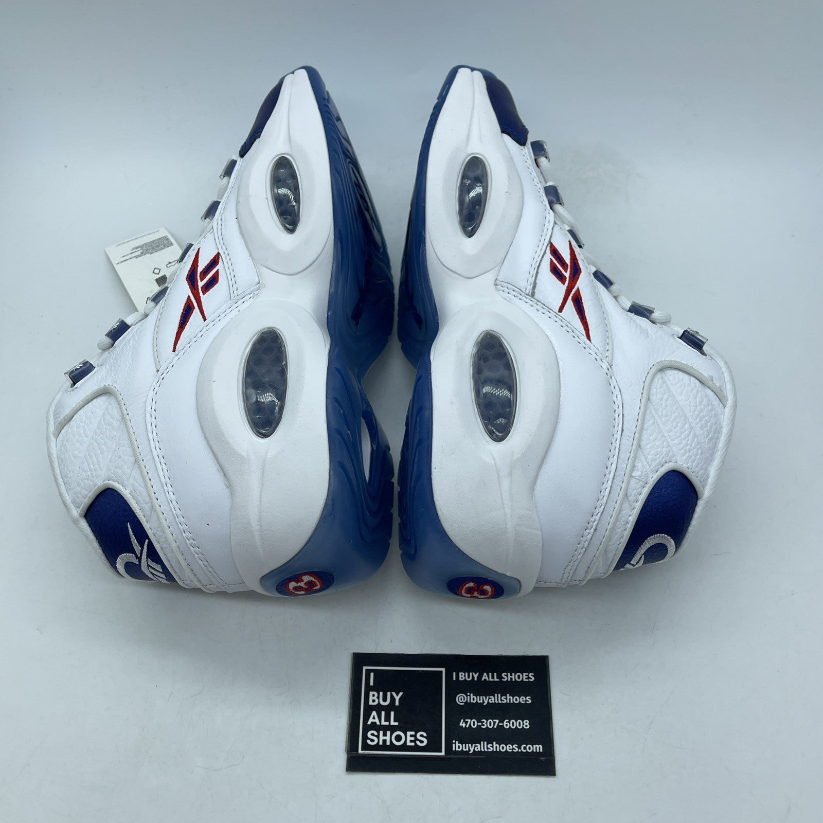 Size 9 - Reebok Question 2022 Mid Blue Toe (GX0227)