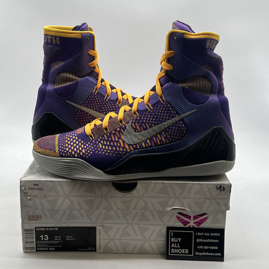 Size 13 - Nike Kobe 9 Elite Team Showtime (630847-500)