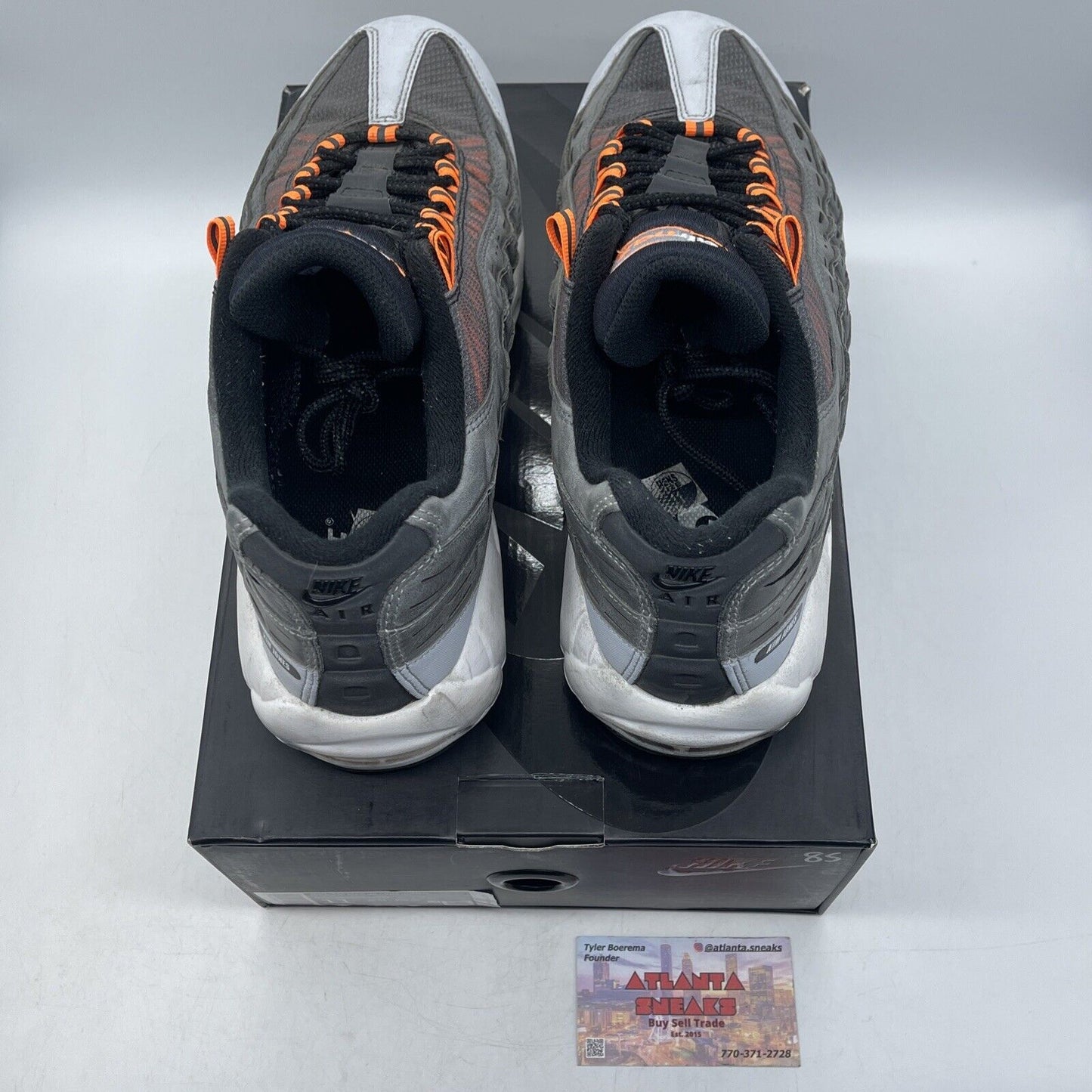 Size 11 - Nike Kim Jones x Air Max 95 Total Orange Grey White (DD1871-001)