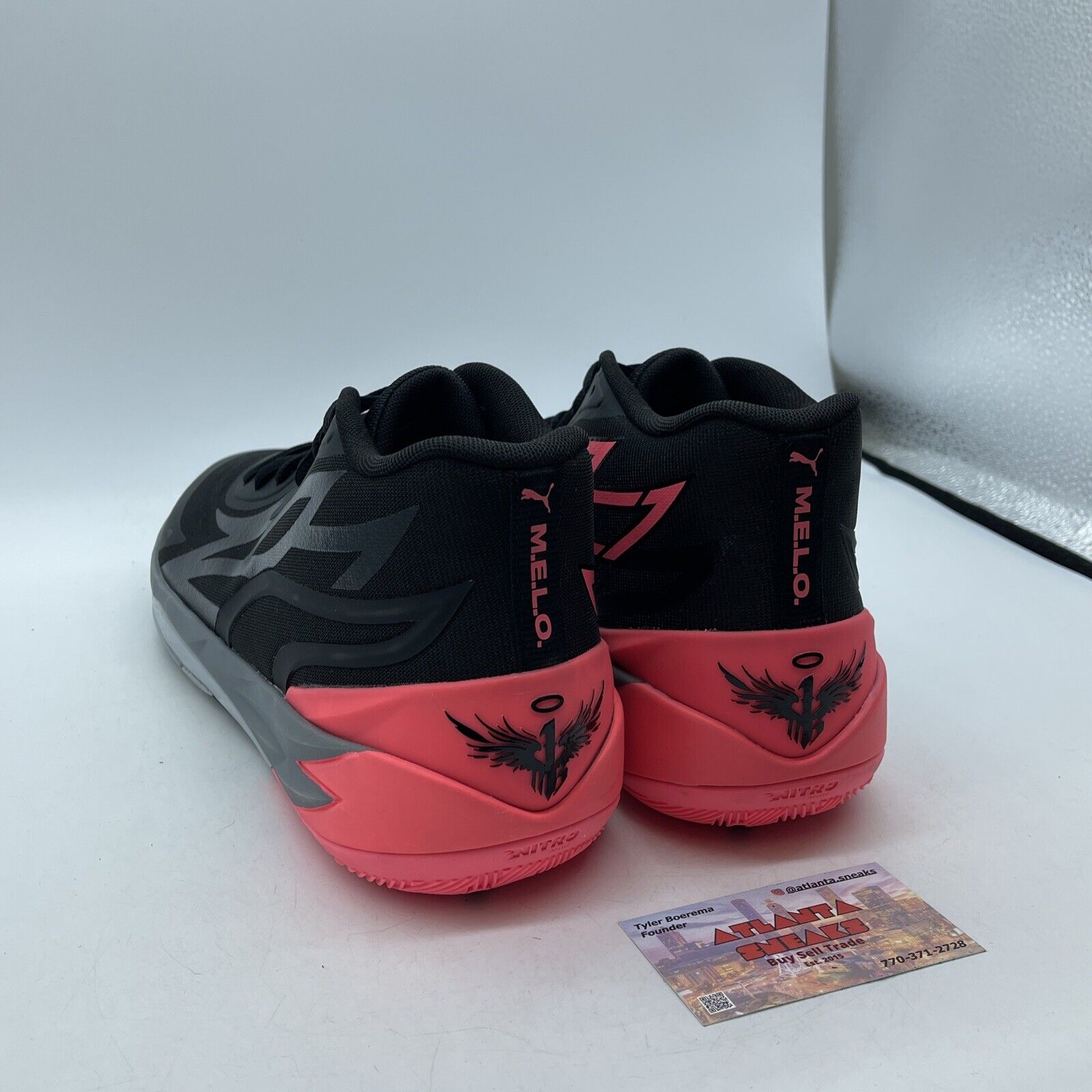 Size 13 - PUMA MB.02 Flare Pink Black Suede Leather (378287-01)