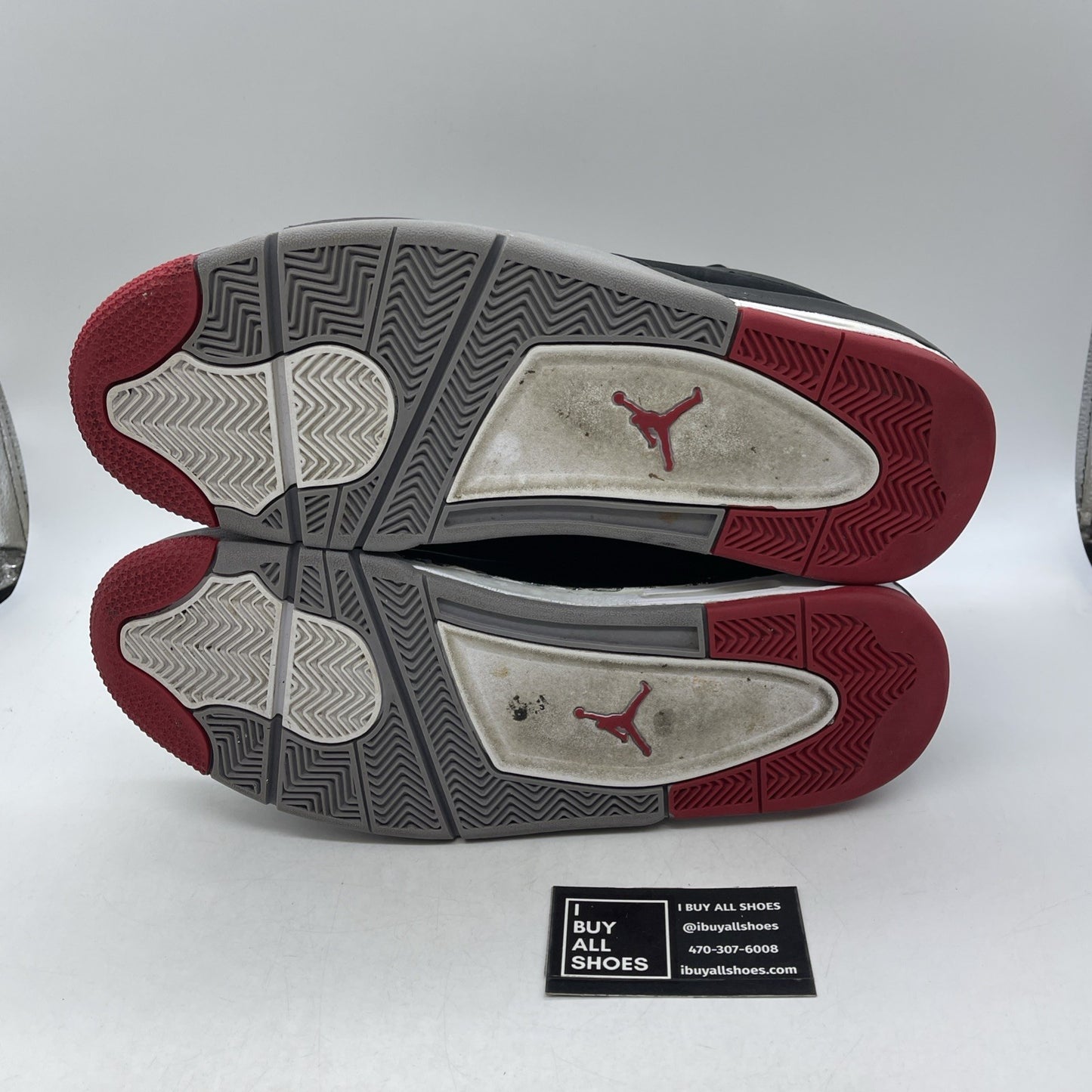Size 14 - Air Jordan 4 Retro bred release 2012 (308497-089)