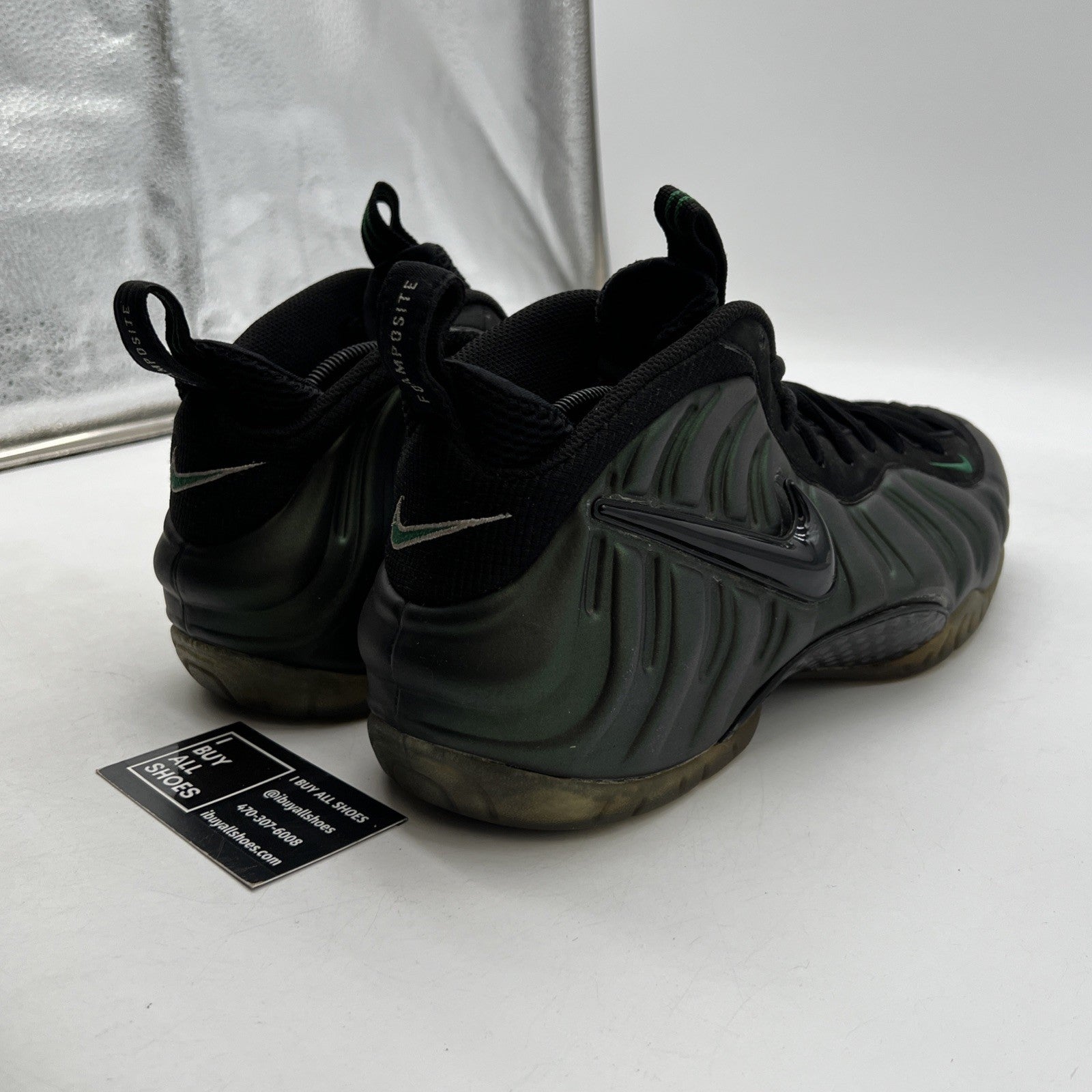 Size 12 - Nike Air Foamposite Pro Pine Green (624041-301)