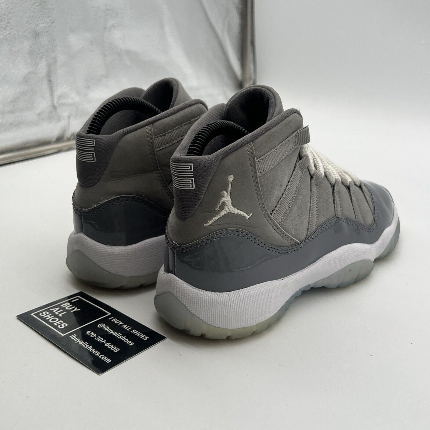 Size 4.5 - Air Jordan 11 Retro High Cool Grey (CT8012-005)