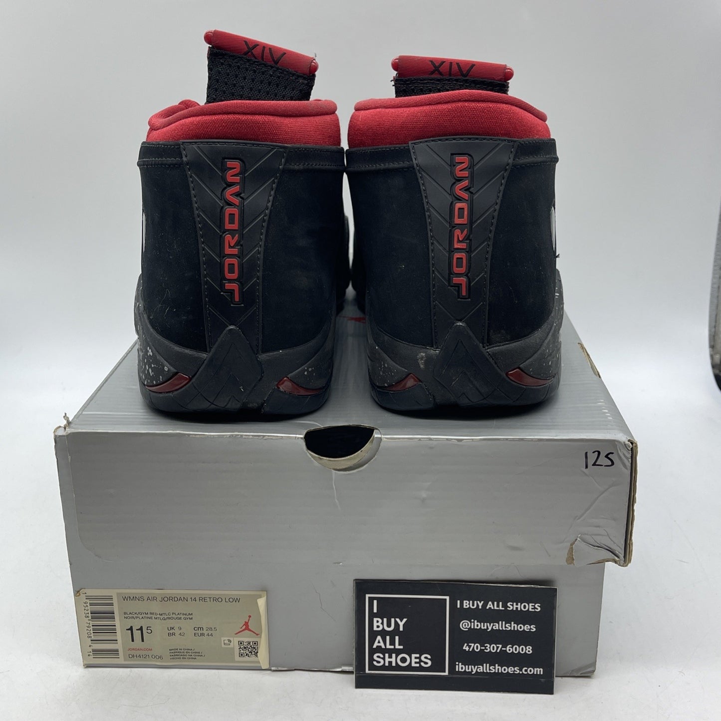 Size 11.5W - Air Jordan 14 Retro Low Red Lipstick (DH4121-006)