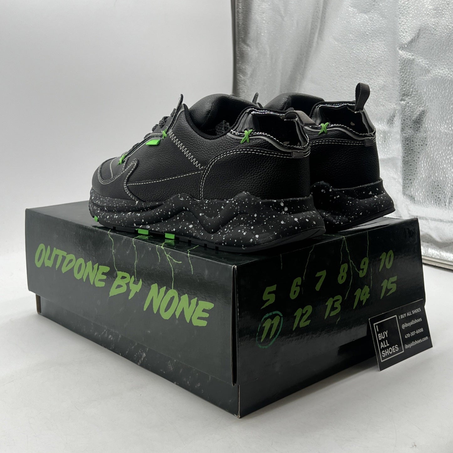Size 11 - Mache Gang Runner Shoes “Cobra Slime Green” With Box