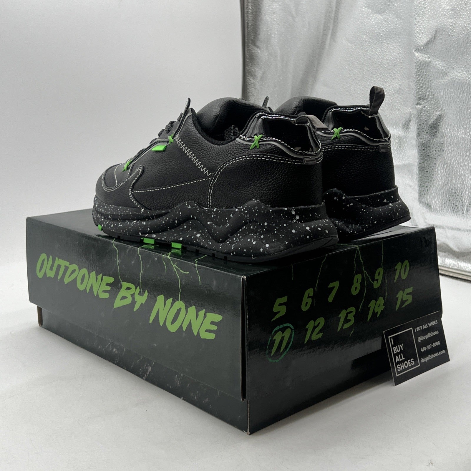 Size 11 - Mache Gang Runner Shoes “Cobra Slime Green” With Box