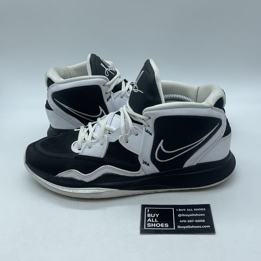 Size 11 - Nike Kyrie Infinity TB Black White Leather Suede (DO9616-002)