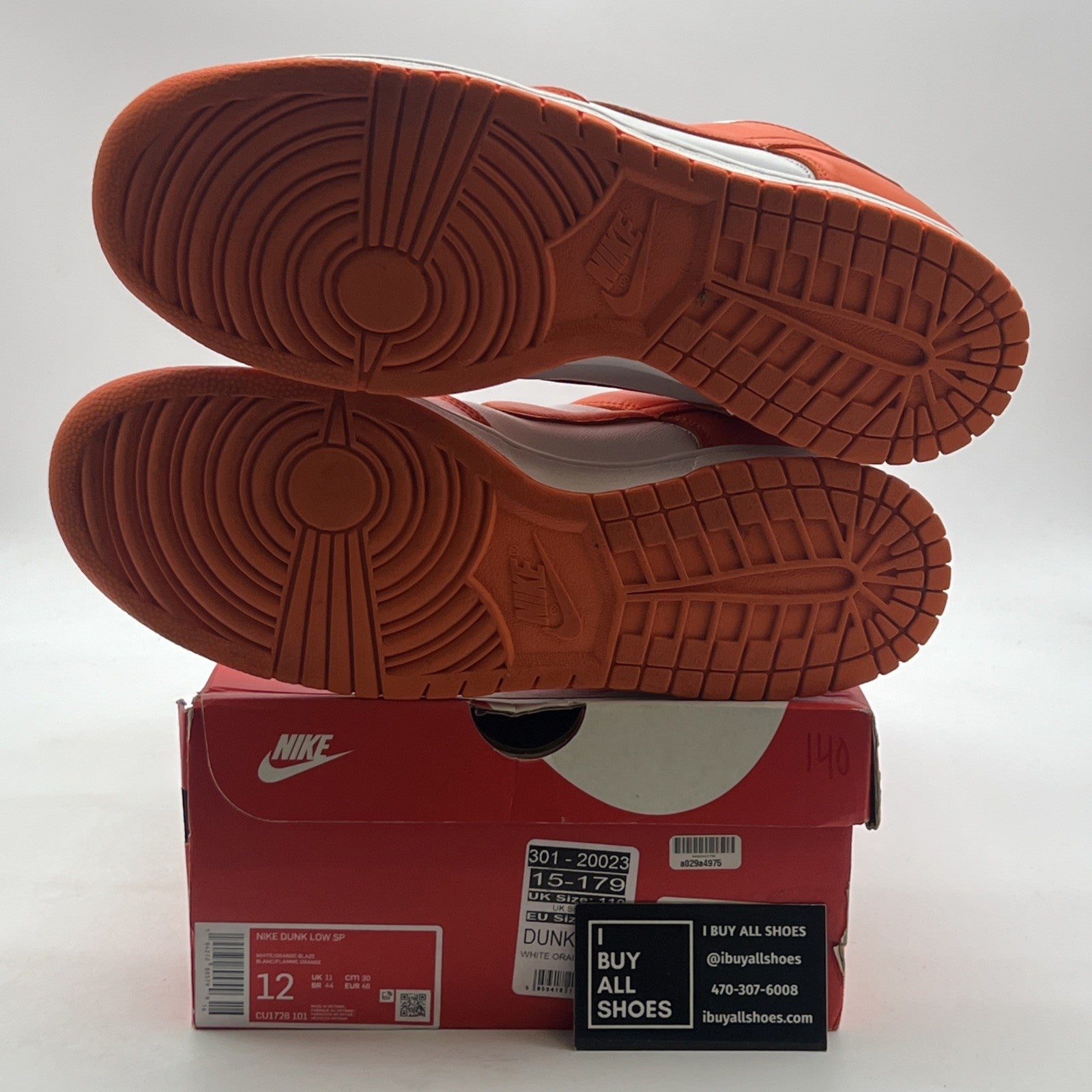 Size 12 - Nike Dunk Low Retro SP Syracuse 2020 (CU1726-101)
