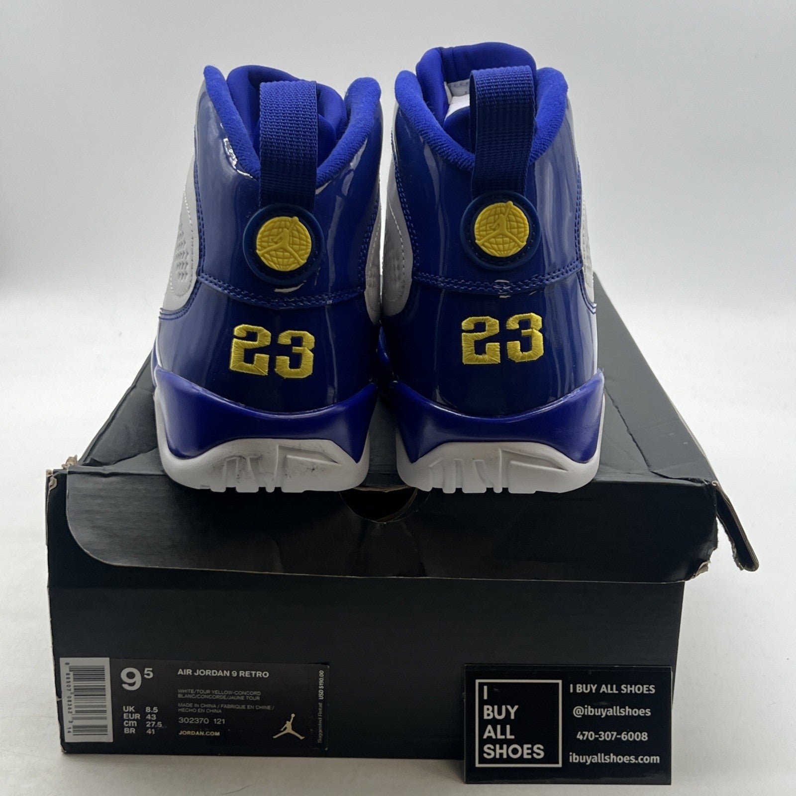 Size 9.5 - Air Jordan 9 Retro Kobe (302370-121)