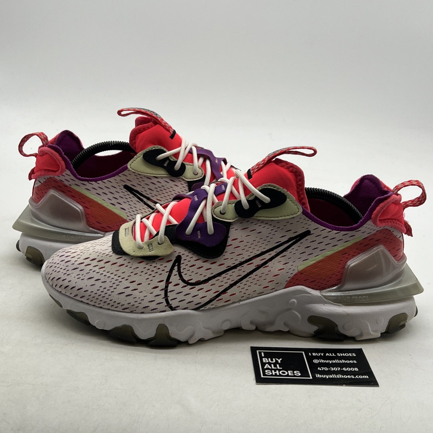 Size 11 - Nike React Vision Barely Volt Pink (CD4373-102)