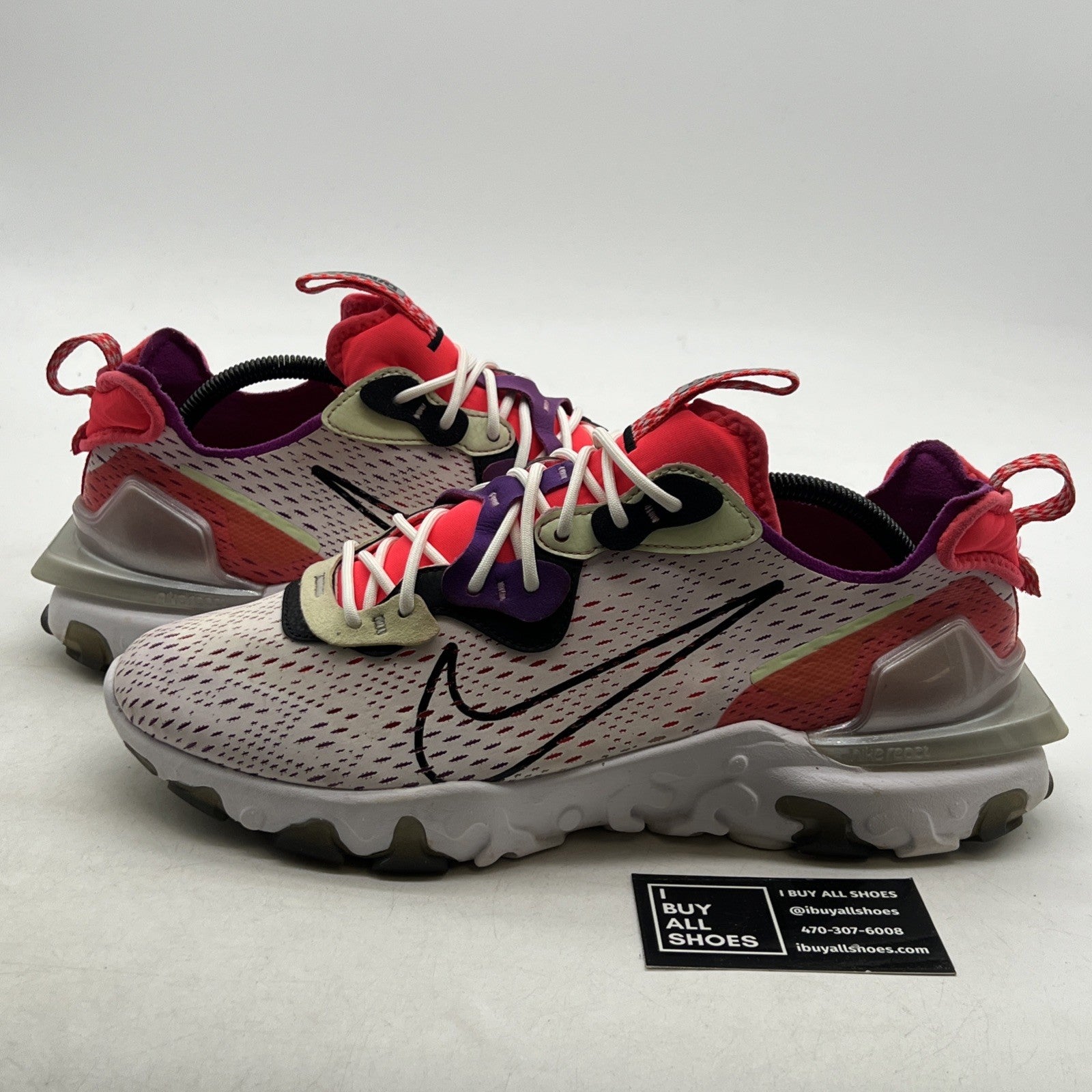 Size 11 - Nike React Vision Barely Volt Pink (CD4373-102)
