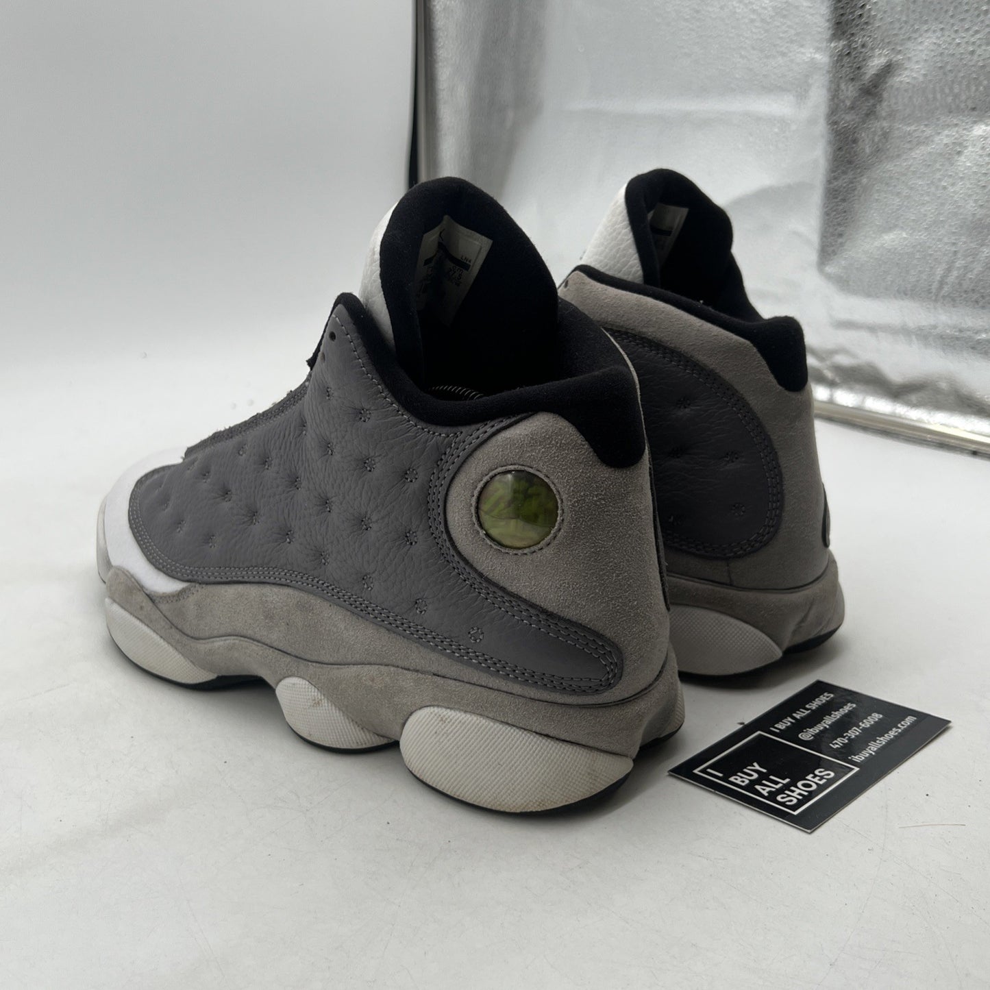 Size 9.5 - Air Jordan 13 Retro Atmosphere Grey (414571-016)