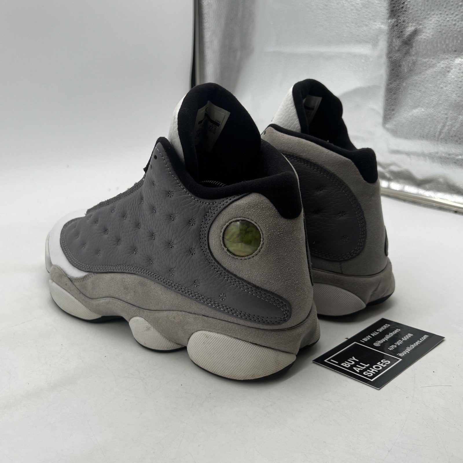 Size 9.5 - Air Jordan 13 Retro Atmosphere Grey (414571-016)