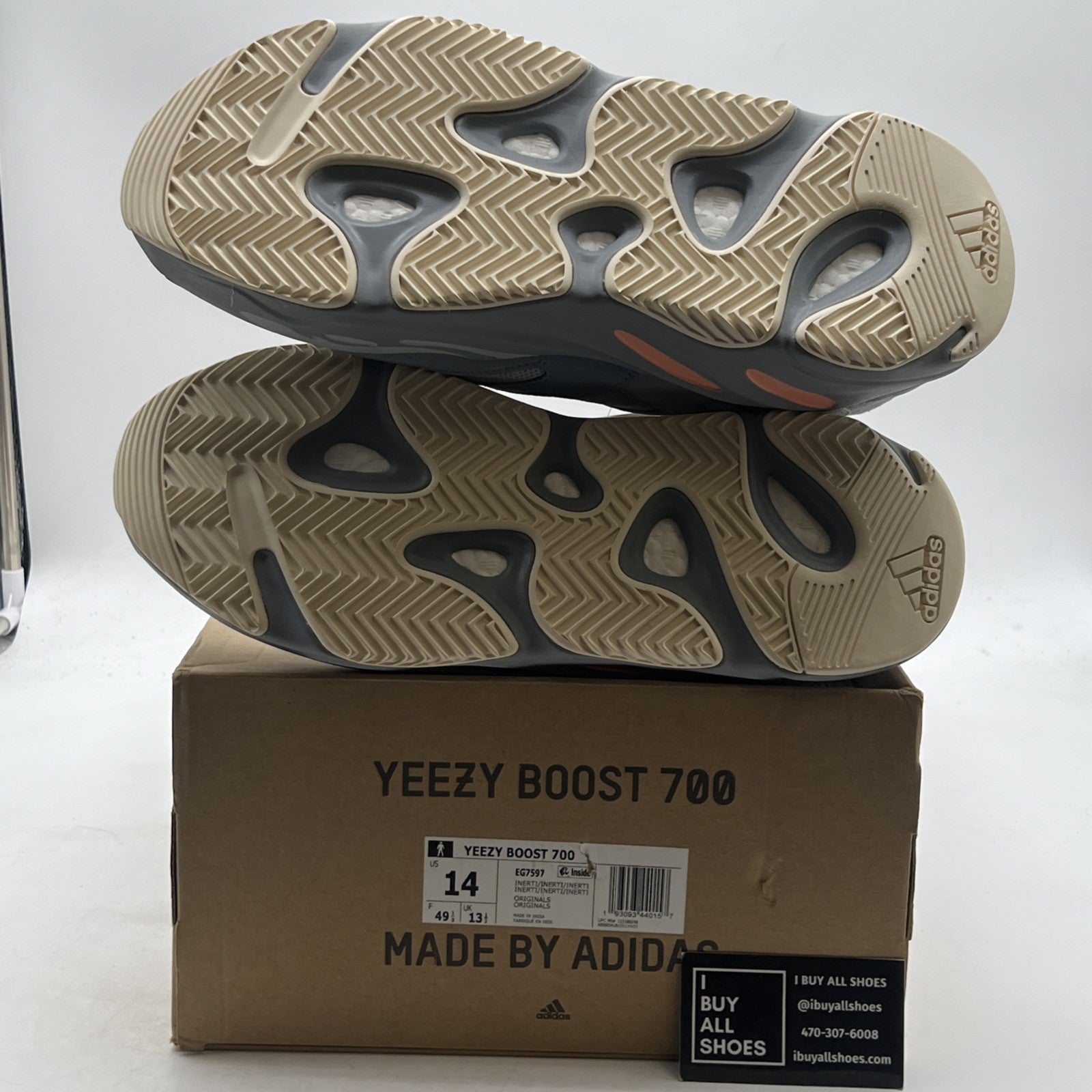 Size 14 - adidas Yeezy Boost 700 V1 Inertia (EG7597)