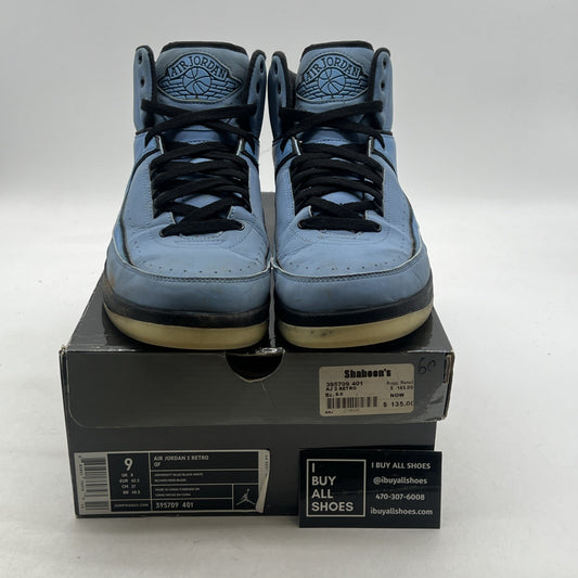 Size 9 - Air Jordan 2 Retro QF University Blue (395709-401)