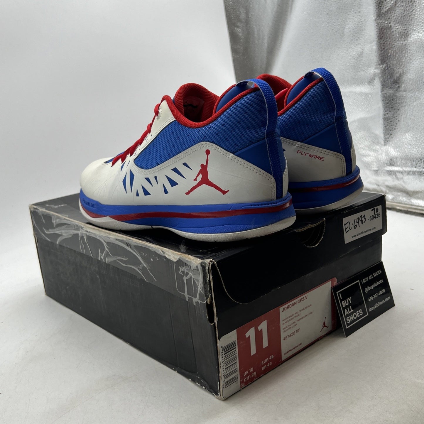 Size 11 - Jordan CP3.V PE Playoff (487428-101)