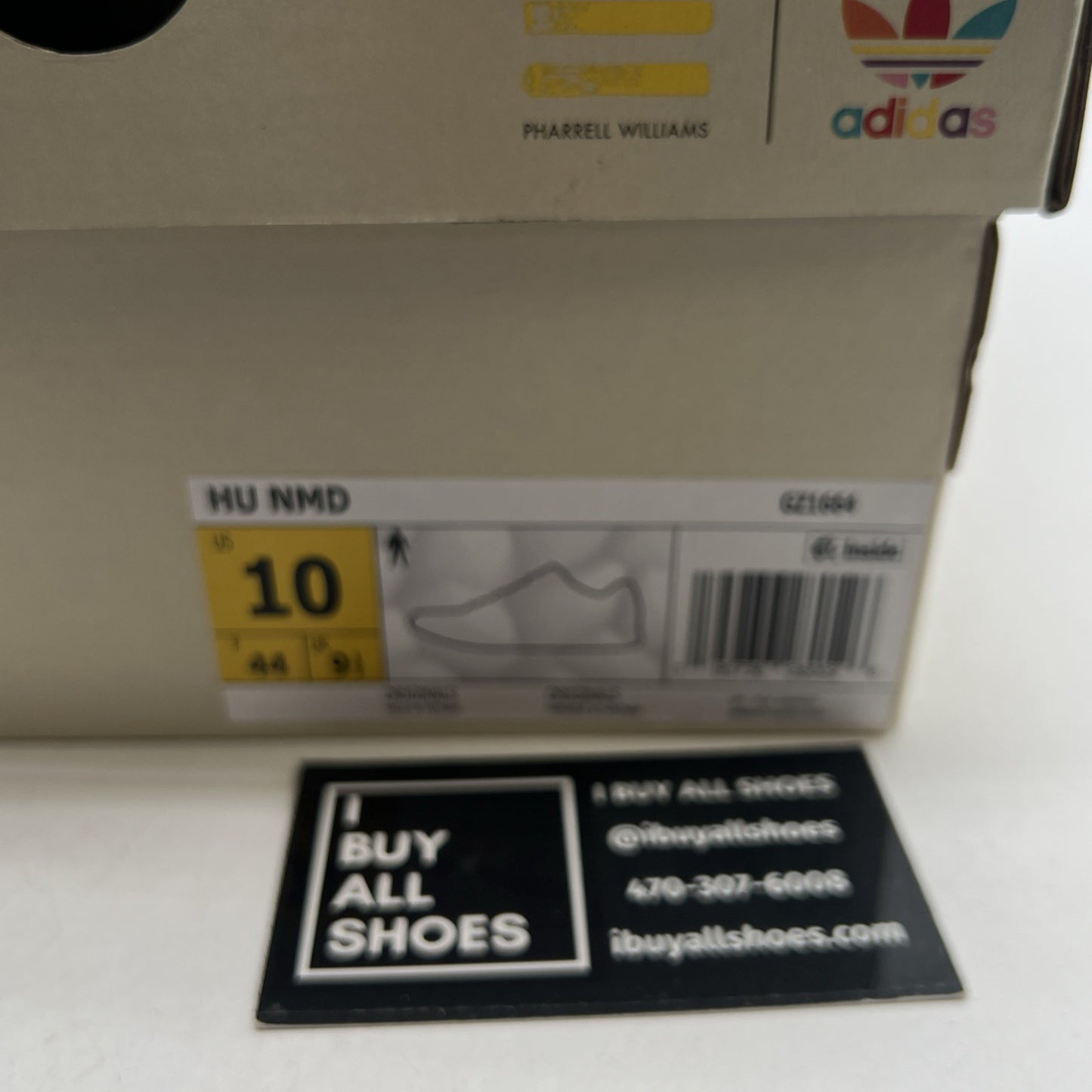 Size 10 - adidas BBC Ice Cream x Pharrell x NMD Human Race Running Dog (GZ1664)