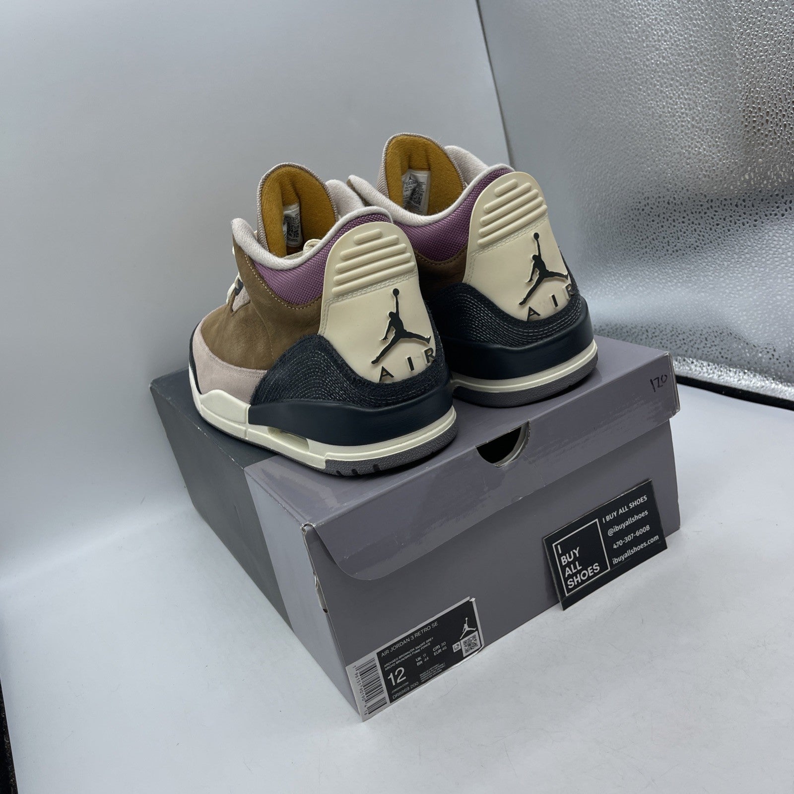 Size 12 - Air Jordan 3 Retro SE Winterized (DR8869-200)