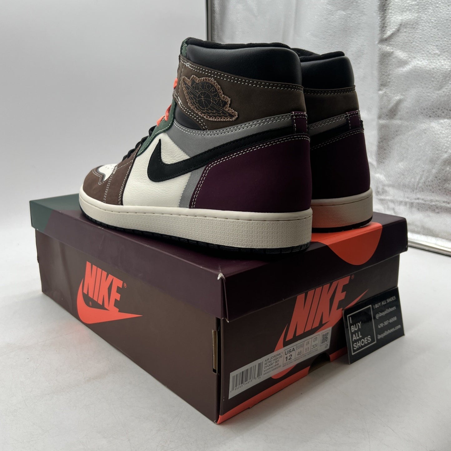 Size 12 - Air Jordan 1 High OG Crafted 2021 (DH3097-001)